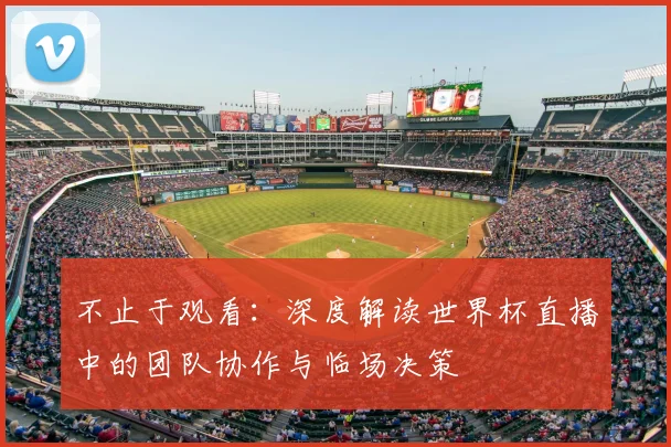不止于观看:深度解读世界杯直播中的团队协作与临场决策